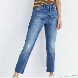 Madewell Slimcrop Boyfriend Jeans